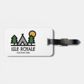 アッパー・ペンシルベニア州立公園 ラゲッジタグ (裏面横)