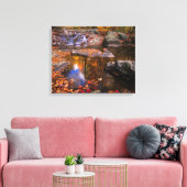 アッパー・ホワイトオーク秋、シェナンドア国立公園(VA) キャンバスプリント (インサイチュ (リビング))