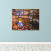 アッパー・ホワイトオーク秋、シェナンドア国立公園(VA) キャンバスプリント (インサイチュ (ウッドフロア))