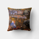 アッパー・ホワイトオーク秋、シェナンドア国立公園(VA) クッション (裏面)