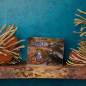 アッパー・ホワイトオーク秋、シェナンドア国立公園(VA) フォトプラーク (側面)