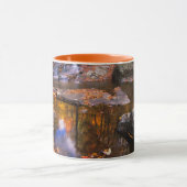 アッパー・ホワイトオーク秋、シェナンドア国立公園(VA) マグカップ (中央)