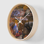 アッパー・ホワイトオーク秋、シェナンドア国立公園(VA) 壁時計 (傾斜)