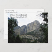 アッパー・ヨセミテ秋、ヨセミテ国立公園、CA P ポストカード (正面/裏面)