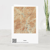 アッパー・ワークス、Tahawus Area、Adirondack High Peaks カード (裏面)