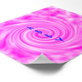 アッビーポスターピンク ポスター (角)