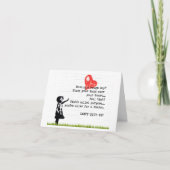 アップし与えない勇気付けられる引用文カード カード (正面)