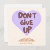 アップし与えない/勇気付けられるカード/信仰 シーズンカード (正面/裏面)