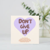 アップし与えない/勇気付けられるカード/信仰 シーズンカード (スタンド正面)