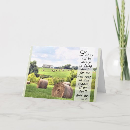 アップし与えない – 聖なる書物、 経典カード サンキューカード (正面)