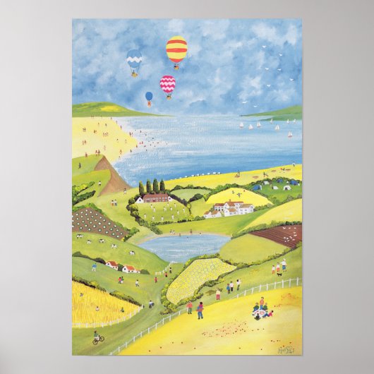 アップと遠くに ポスター (正面)