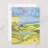 アップと遠くに ポストカード (正面/裏面)