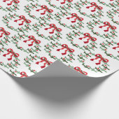 アップアップおよび遠くにリースラッピング紙 ラッピングペーパー (角)