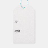 アップアップおよび遠くにリース抱き枕 ギフトタグ (裏面)