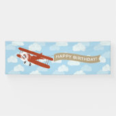 アップアップと遠くにハッピーバースデー 横断幕 (横)