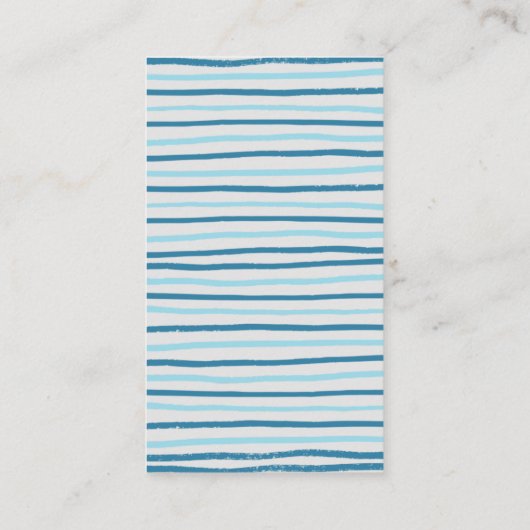 アップアップと遠くに紫のグレーの飛行機のベビー エンクロージャーカード (裏面)