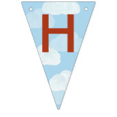 アップアップと遠くに誕生日 バンティングフラッグ (第2の旗)