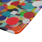 アップアップ遠くにおよび6 x 7 Decoガラス切削板 カッティングボード (角)