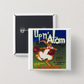 アップアトムカリフォルニアニンジン 缶バッジ (正面&裏面)