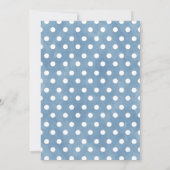 アップアンドエレファントベビー遠くにシャワー招待状 招待状 (裏面)