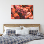 アップクローズコルク キャンバスプリント (インサイチュ (寝室))