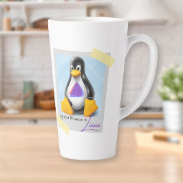 アップグレードされたWindows Endevour OS Tux カフェラテマグ