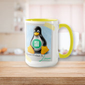 アップグレードされたWindows Manjaro Linux Tux マグカップ