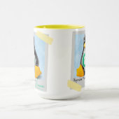 アップグレードされたWindows Manjaro Linux Tux マグカップ (中央)