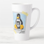 アップグレードされたWindows MX Linux Tux カフェラテマグ (右)