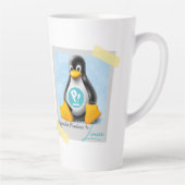アップグレードされたWindows PopOS Tux カフェラテマグ (右)