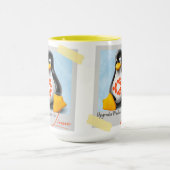 アップグレードされたWindows Ubuntu Linux Tux マグカップ (中央)