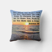 アップグレードジェレミア29:11サンライズ クッション (裏面)