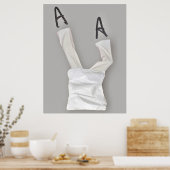 アップサイドダウンズボン人間主義 ポスター (キッチン)