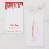 アップサイドダウンタウンミッドナイトニューグレーディメント 名刺 (正面/裏面)