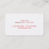 アップサイドダウンタウンリモデル 名刺 (裏面)