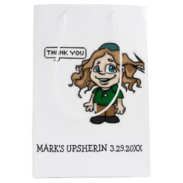 アップシェリンクラフツパーティー用品抱き枕 ミディアムペーパーバッグ