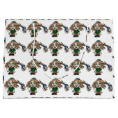 アップシェリンクラフツパーティー用品抱き枕 ラージペーパーバッグ (正面)