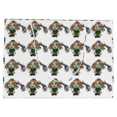 アップシェリンクラフツパーティー用品抱き枕 ラージペーパーバッグ (裏面)