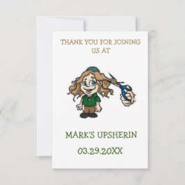 アップシェリンサンキューカードグリーティングカード招待状 サンキューカード