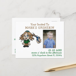 アップシェリンポストカード招待状 ポストカード