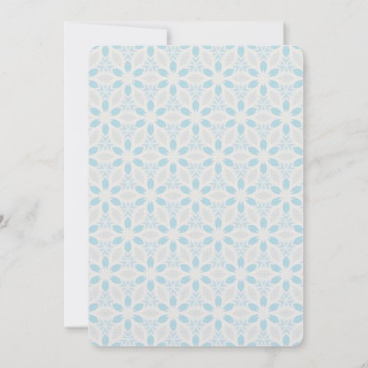 アップシェリン初のヘアカットのユダヤ人少年の誕生日 招待状 (裏面)