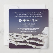 アップシャーリン 初髪切り ユダヤ教の男の子の3歳の誕生日 招待状 (正面)