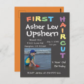 アップシャーンアップシャーニッシュアップシャーリンポストカード招待状 ポストカード (正面/裏面)