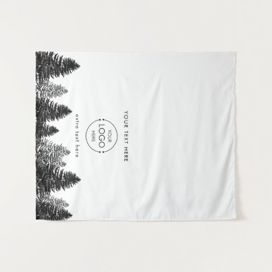 アップショップテーブポップ・アートのルバナークリスマスマーケットストール タペストリー (正面(横))