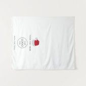 アップショップテーブポップ・アートのルバナークリスマスマーケットストール タペストリー (正面(横))