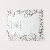 アップショップテーブポップ・アートのルバナークリスマスマーケットストール タペストリー