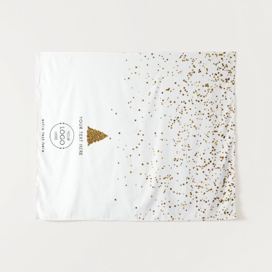 アップショップテーブポップ・アートのルバナークリスマスマーケットストール タペストリー (正面(横))