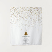 アップショップテーブポップ・アートのルバナークリスマスマーケットストール タペストリー (正面)