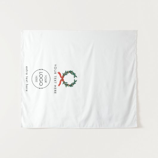 アップショップテーブポップ・アートのルバナークリスマスマーケットストール タペストリー (正面(横))