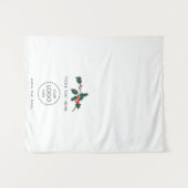 アップショップテーブポップ・アートのルバナークリスマスマーケットストール タペストリー (正面(横))